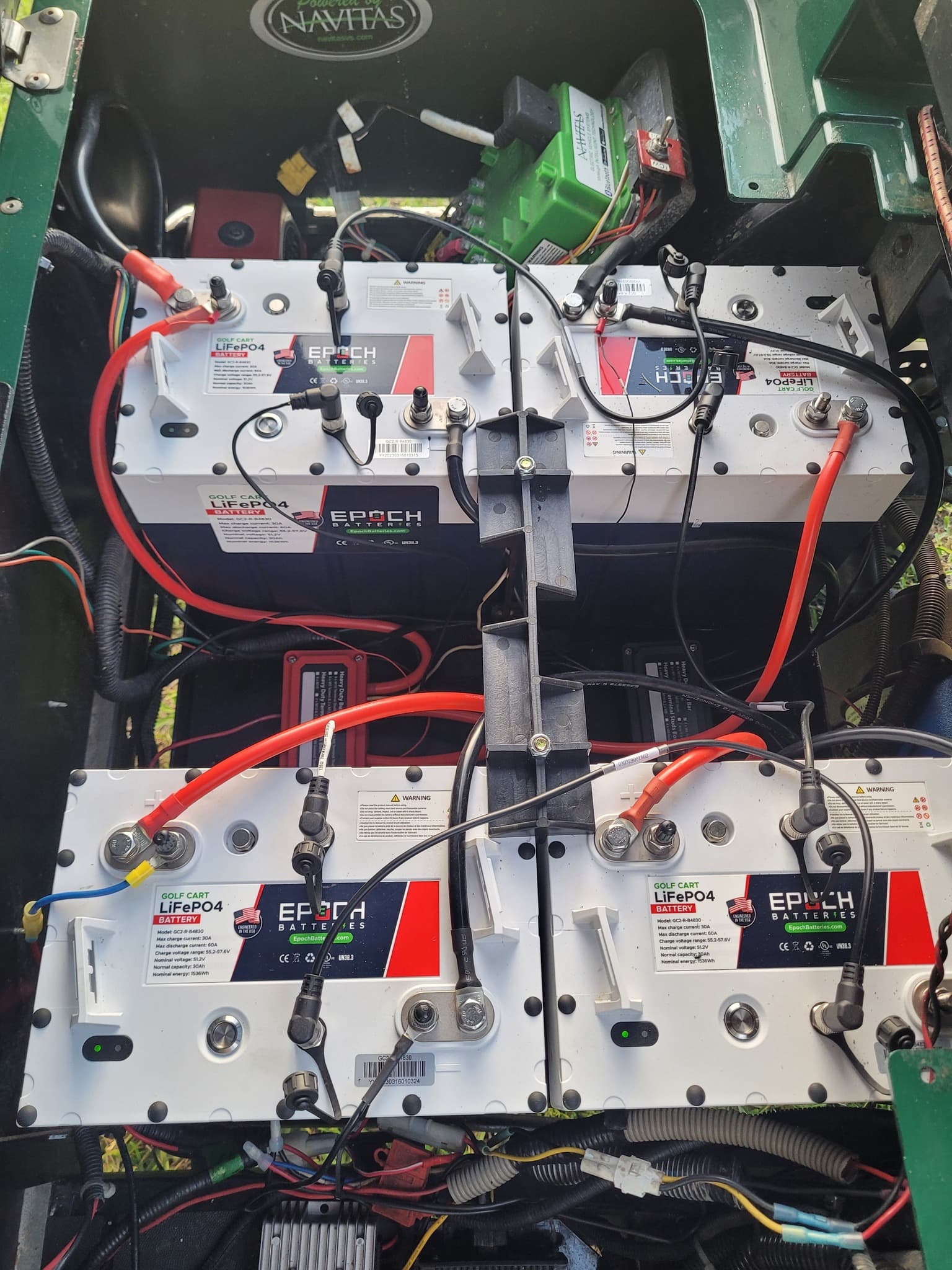 Customer battery setup 1