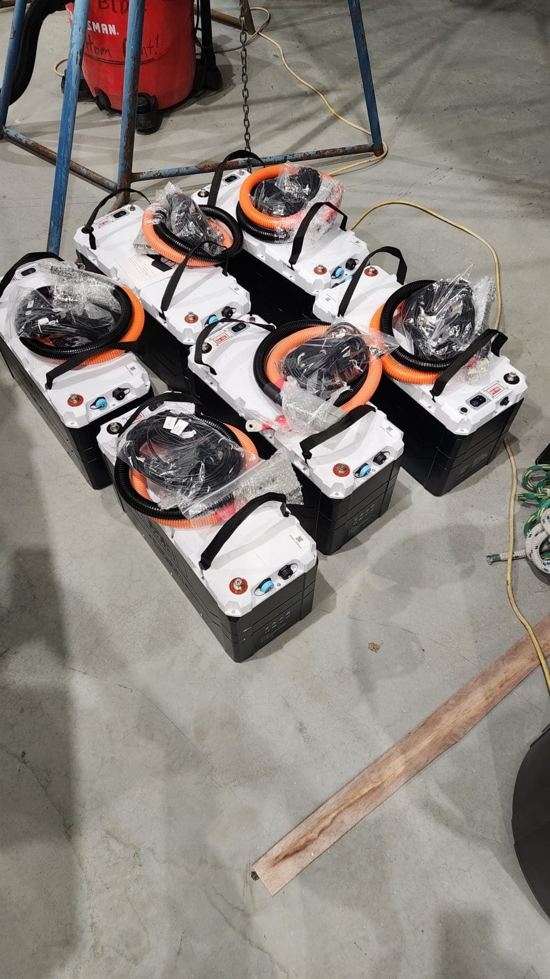 Customer battery setup 7