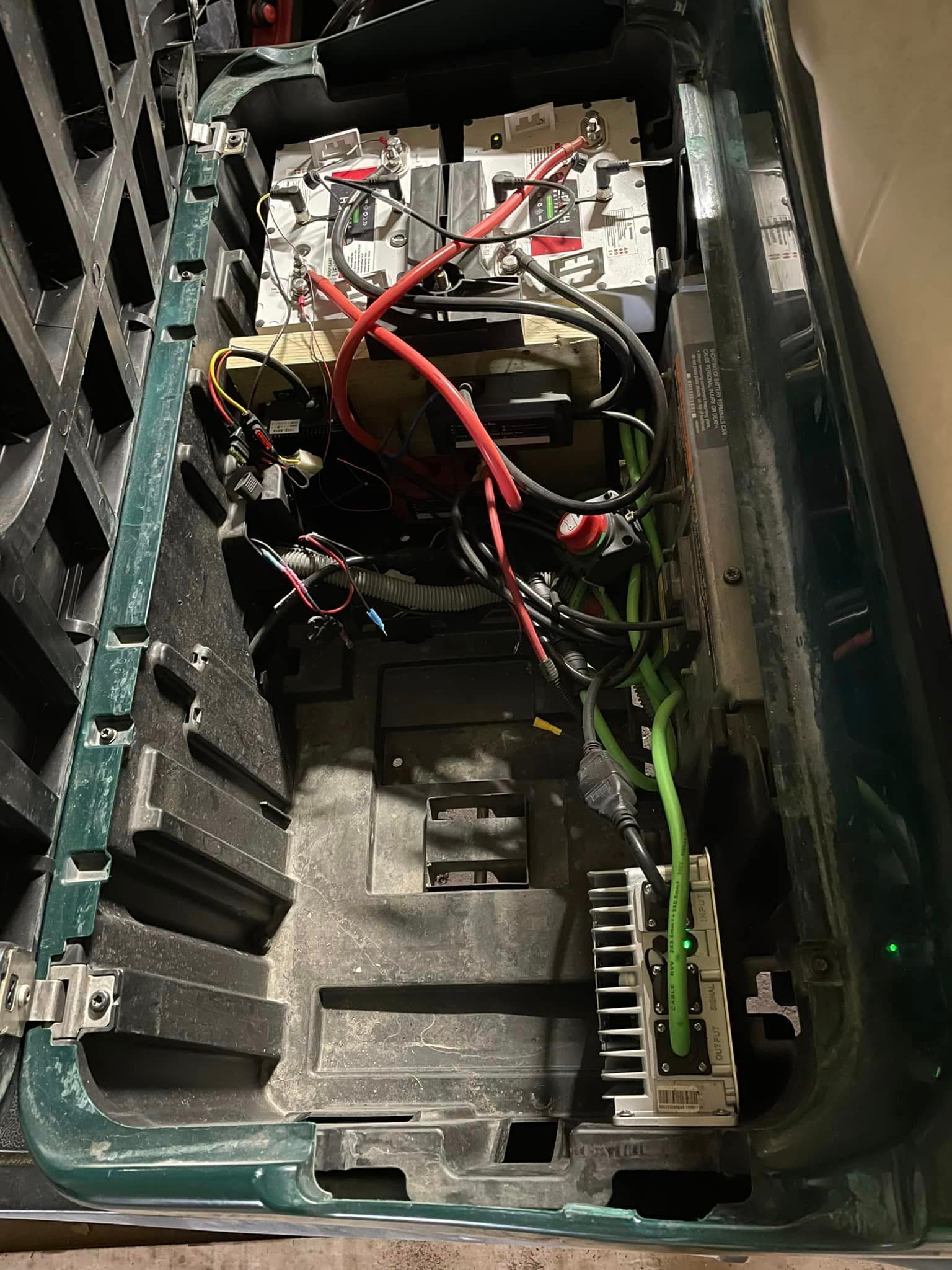 Customer battery setup 2