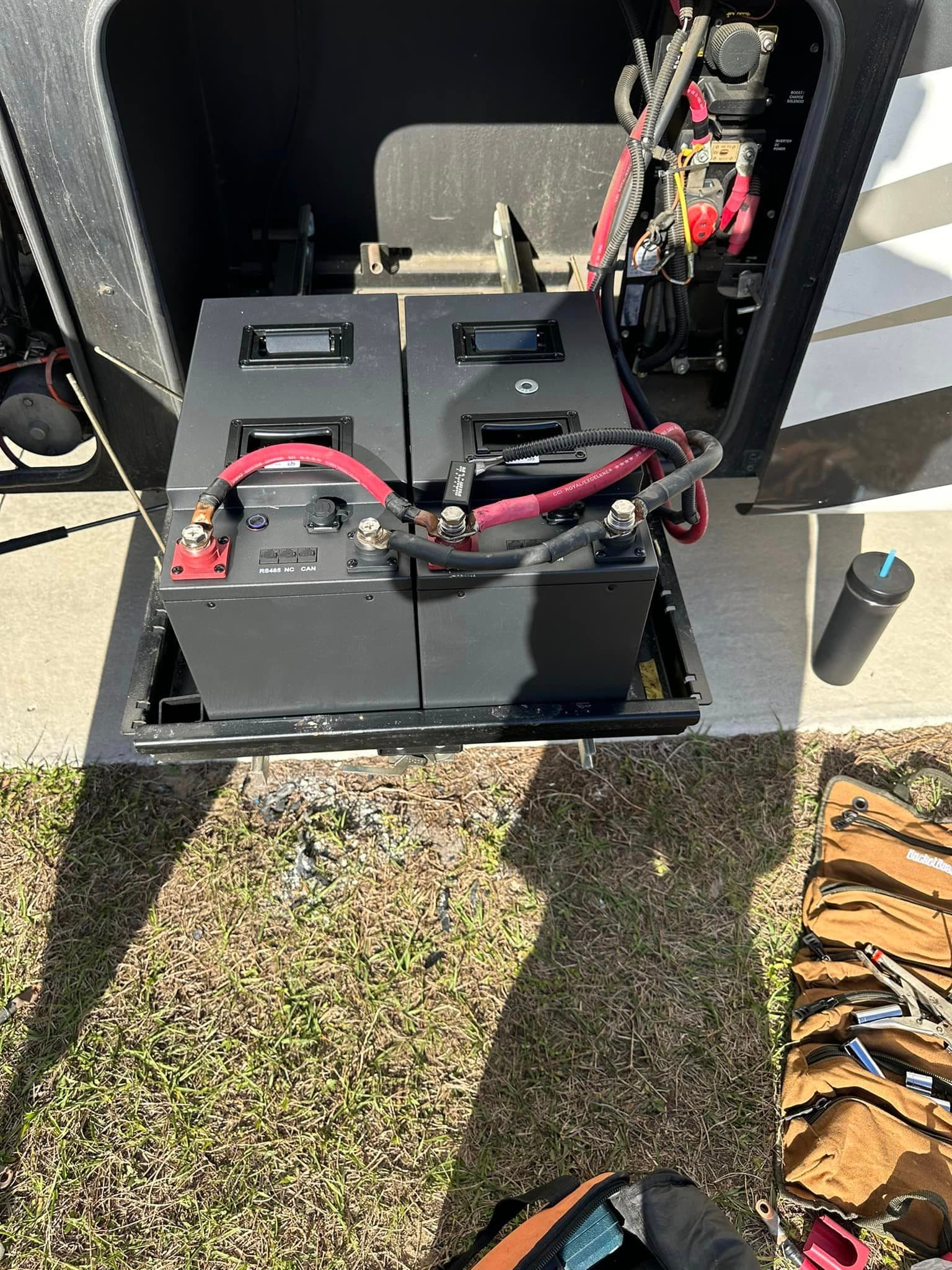 Customer battery setup 3