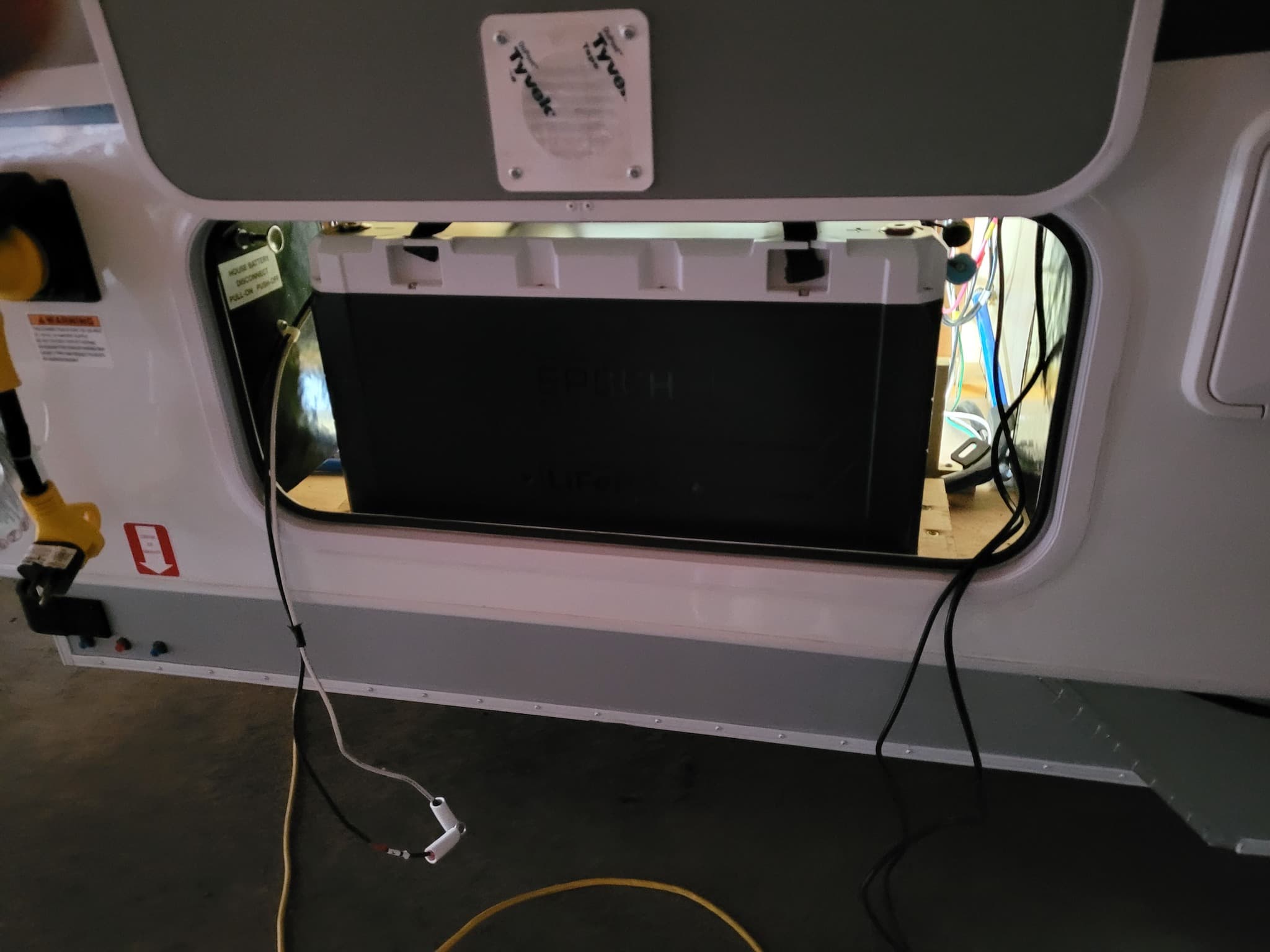 Customer battery setup 11