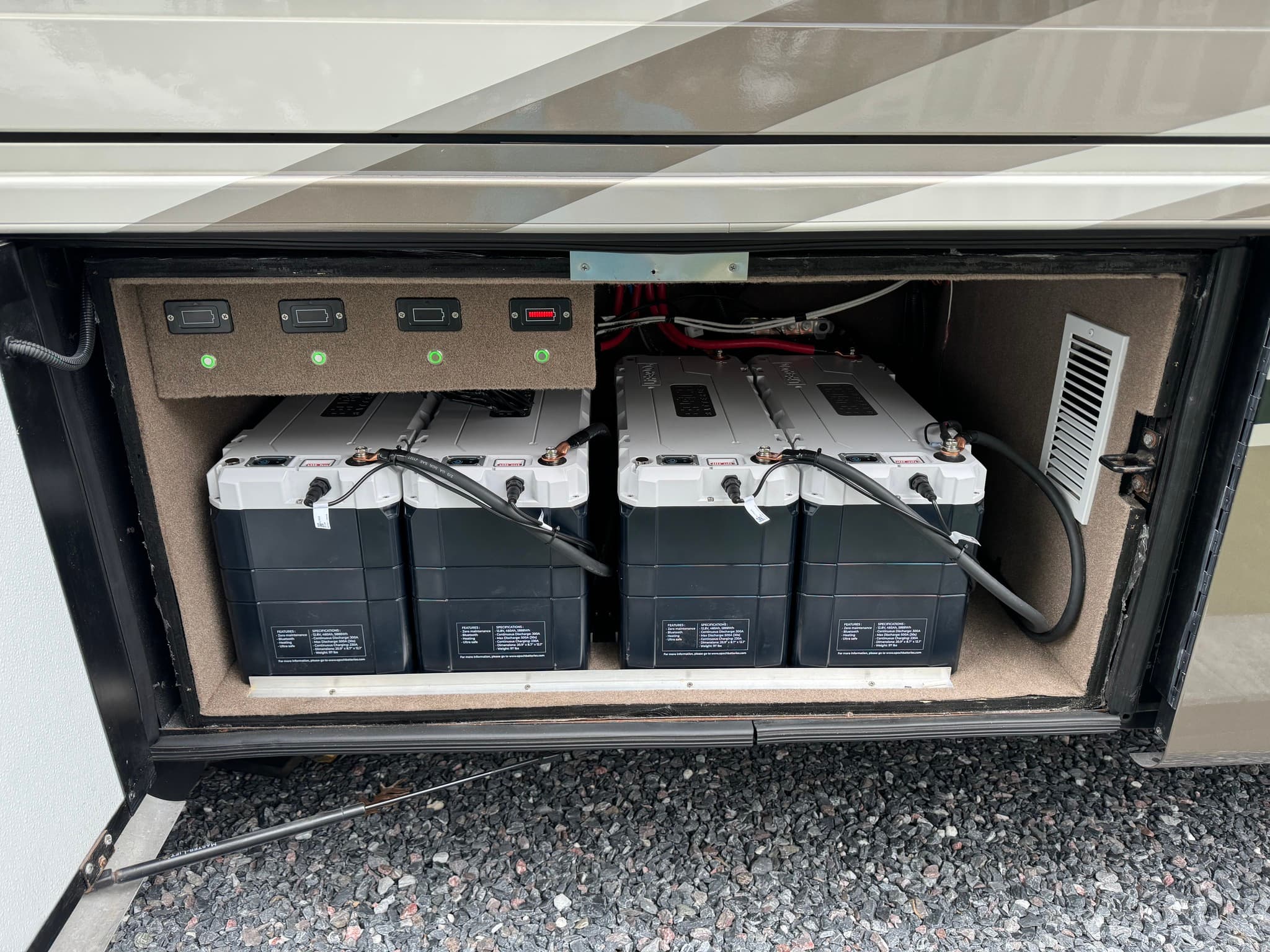 Customer battery setup 13