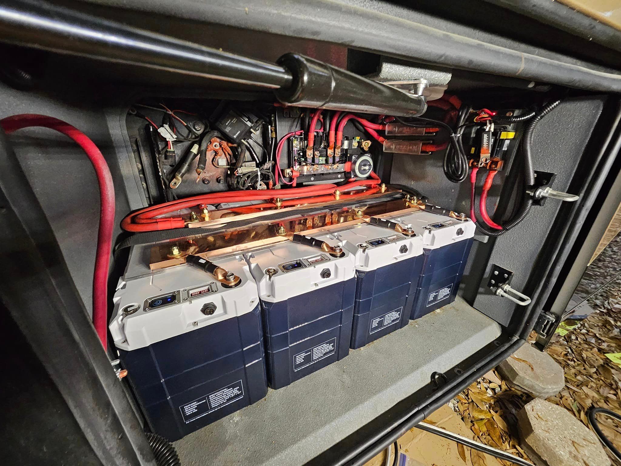 Customer battery setup 18