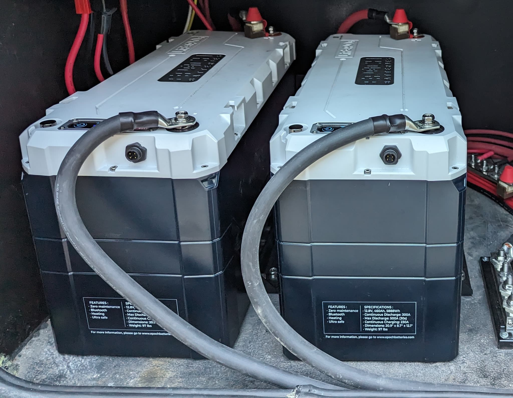 Customer battery setup 19