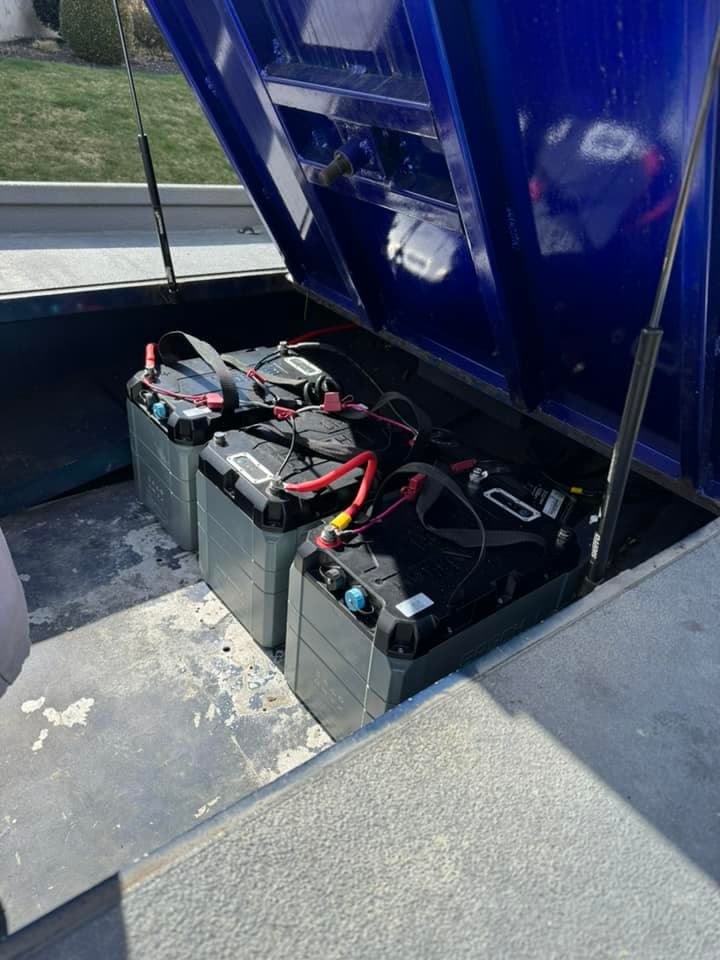 Customer battery setup 10