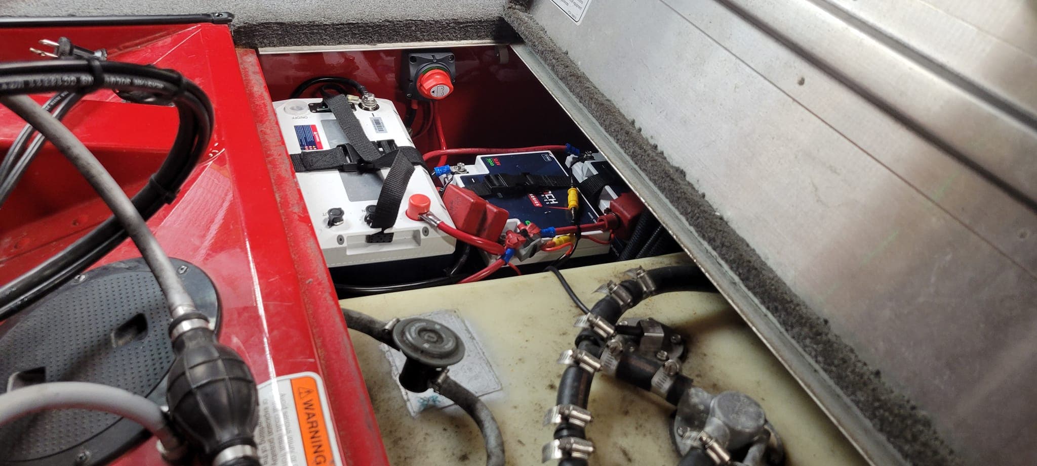 Customer battery setup 13