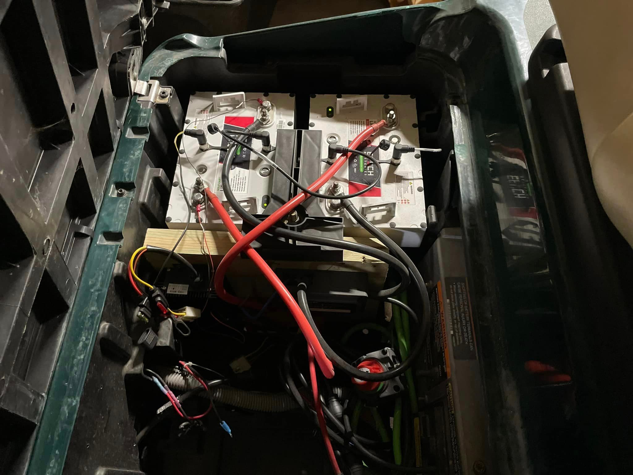 Customer battery setup 5