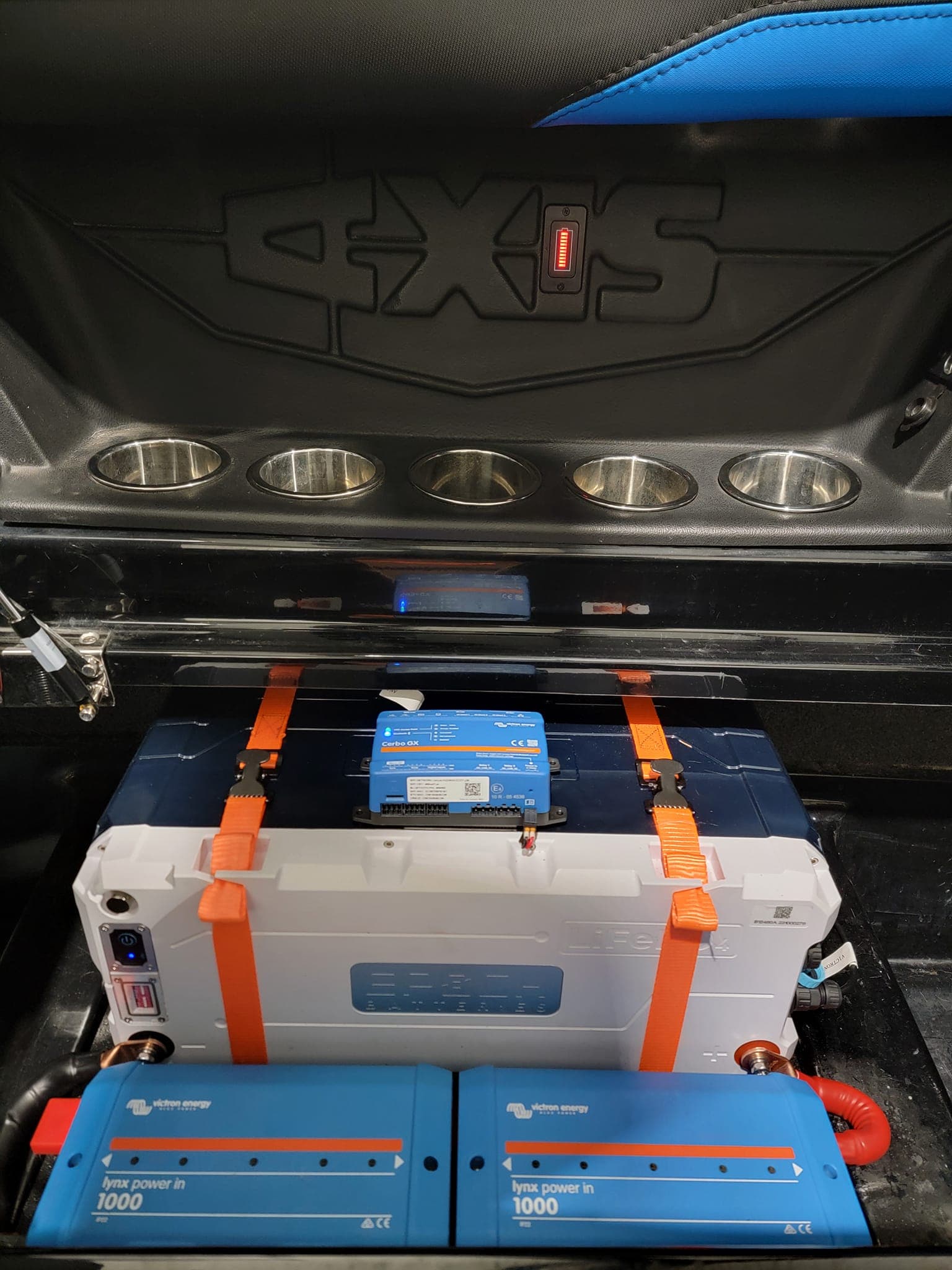 Customer battery setup 20