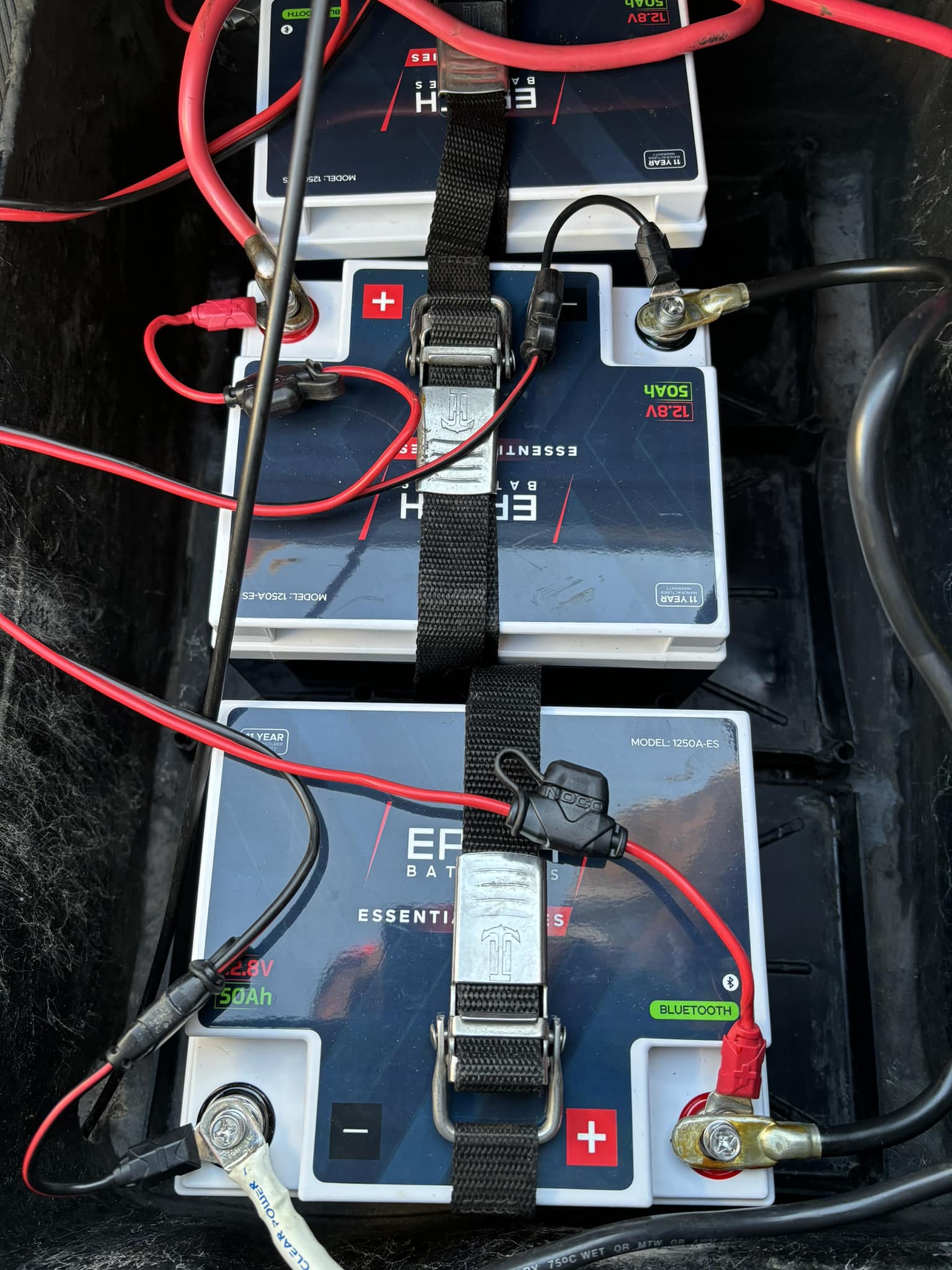 Customer battery setup 22