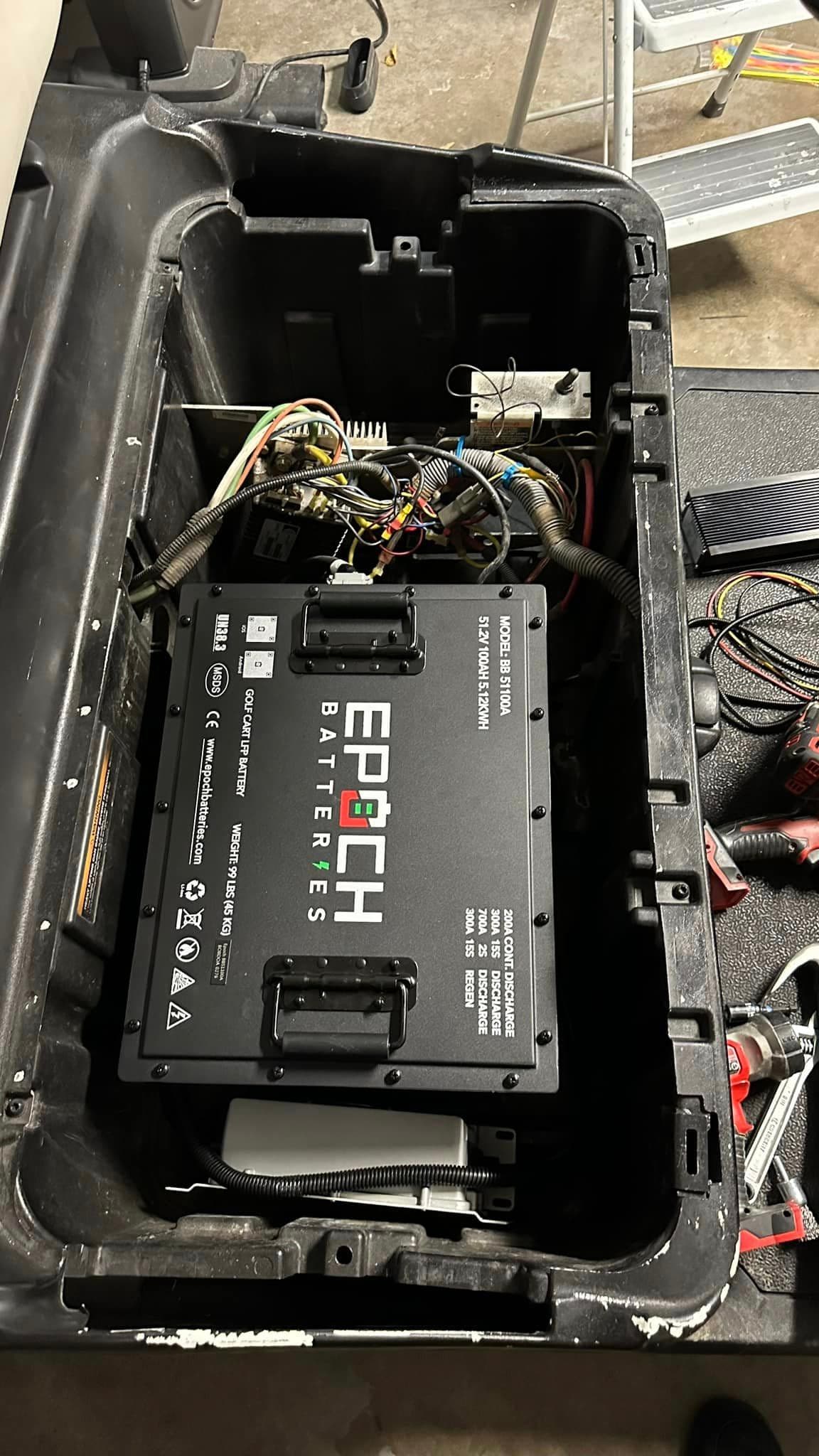 Customer battery setup 17