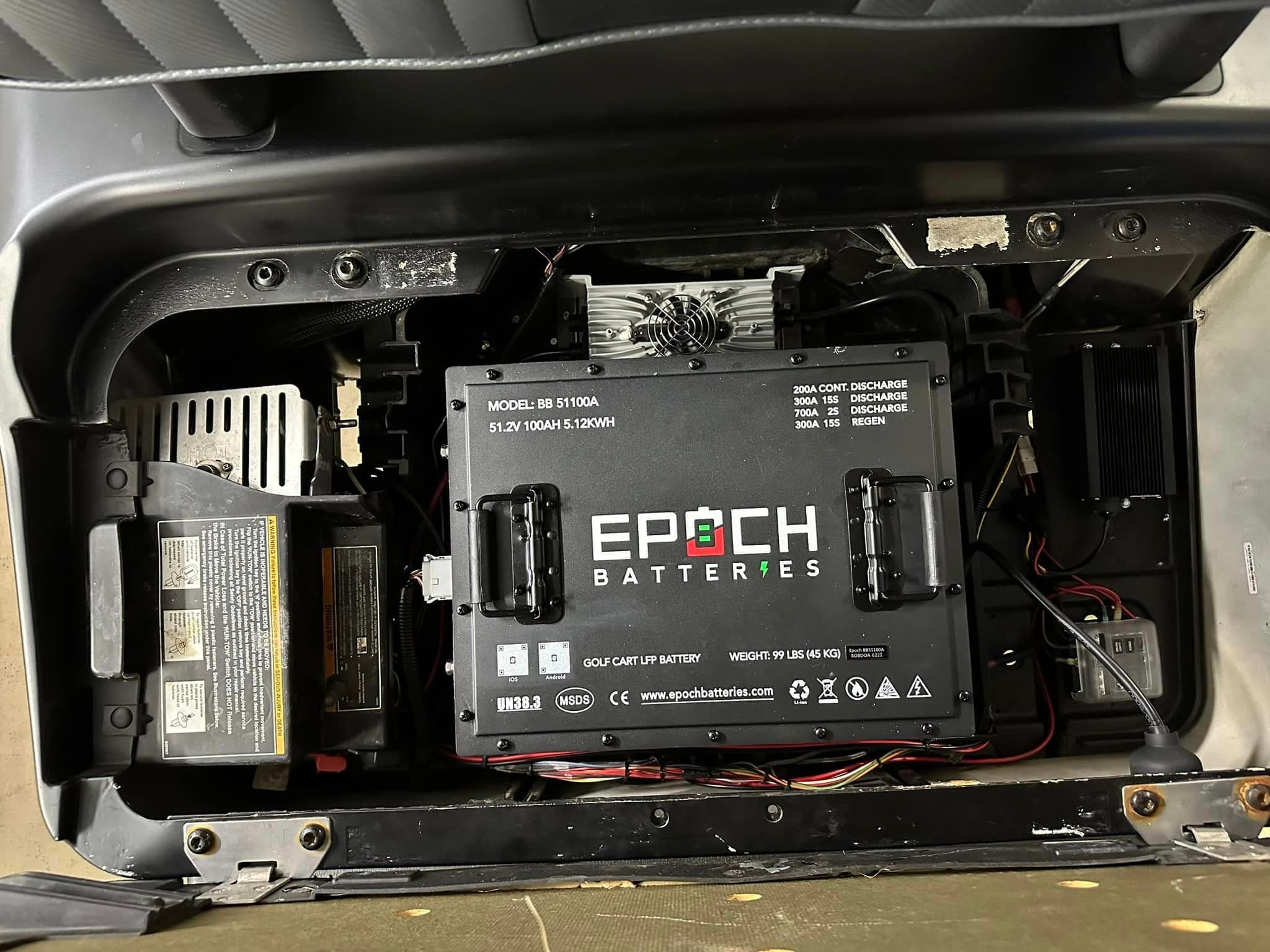 Customer battery setup 20