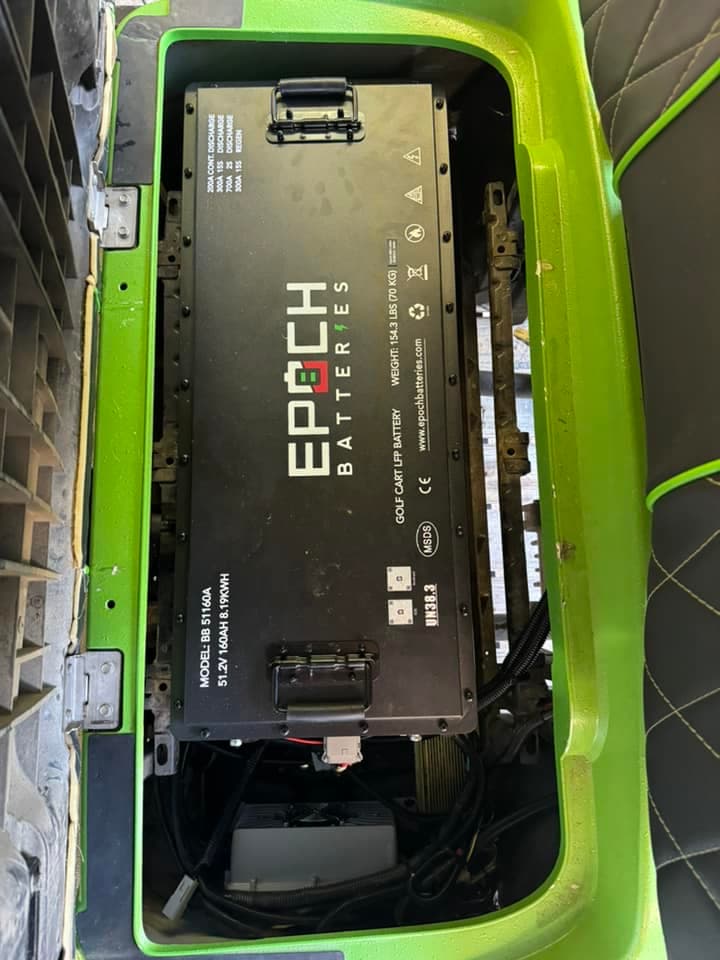 Customer battery setup 22