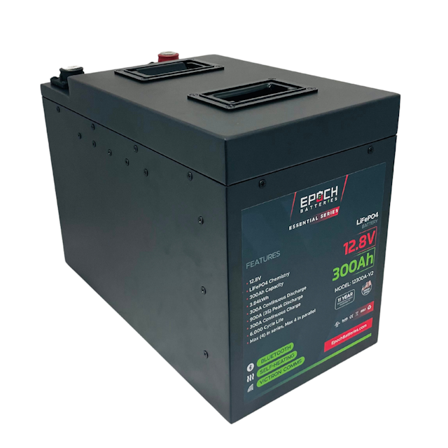 12V 300Ah V2 | Heated & Bluetooth & Victron Comms | LiFePO4 Battery - ETA JAN 25